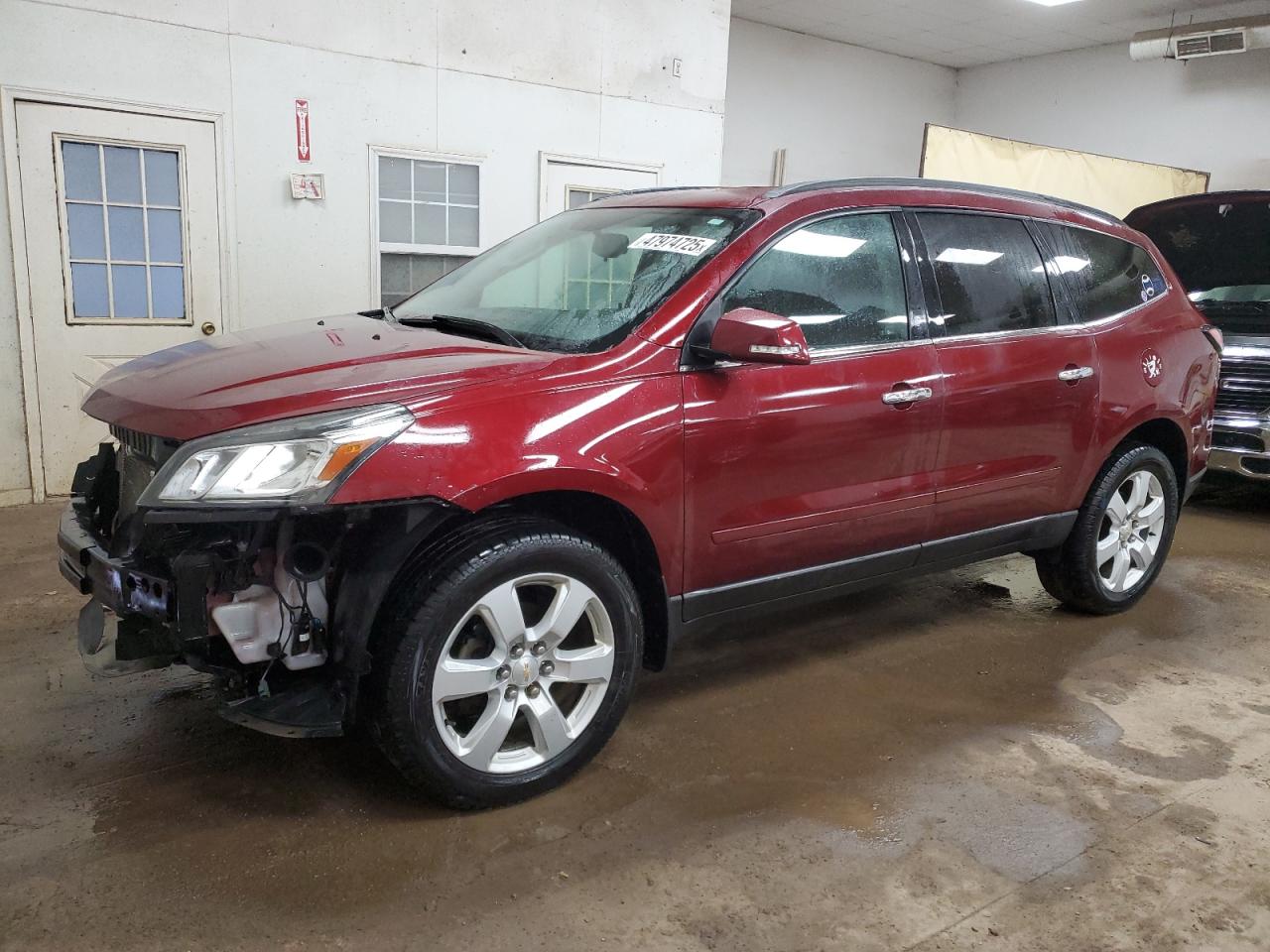 2017 Chevrolet Traverse Lt на продаже в Davison, MI - Front End