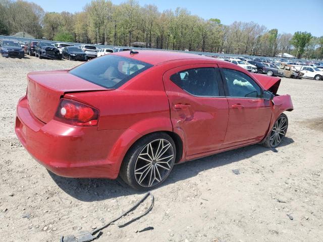  DODGE AVENGER 2014 Czerwony