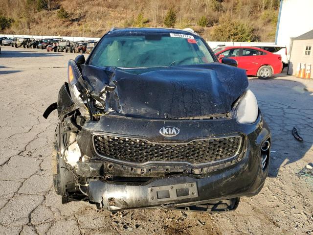  KIA SPORTAGE 2017 Черный
