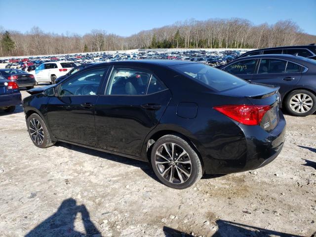  TOYOTA COROLLA 2019 Черный