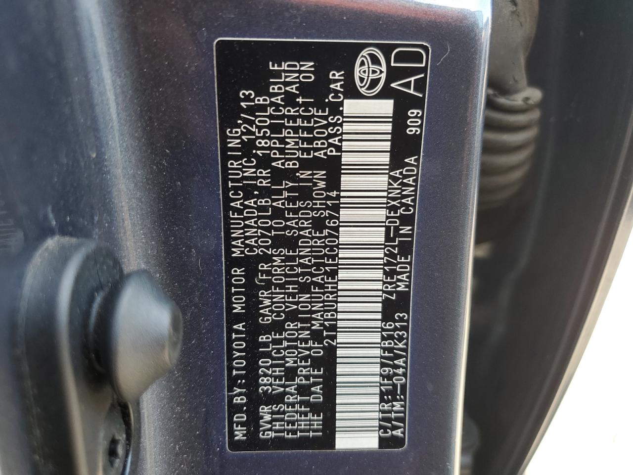 2014 Toyota Corolla - Image 13