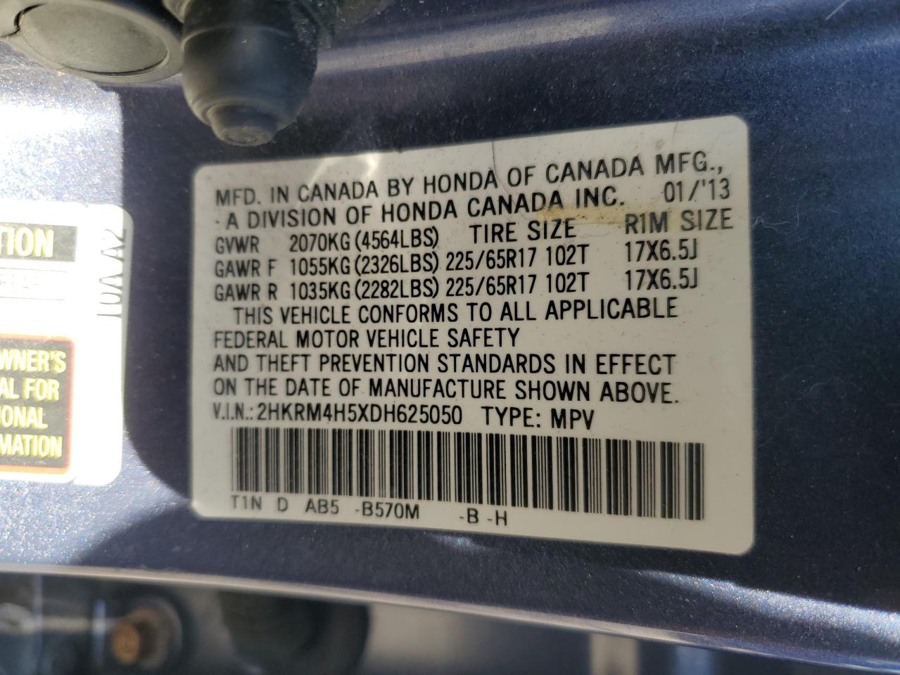 2013 Honda CR-V - Image 13