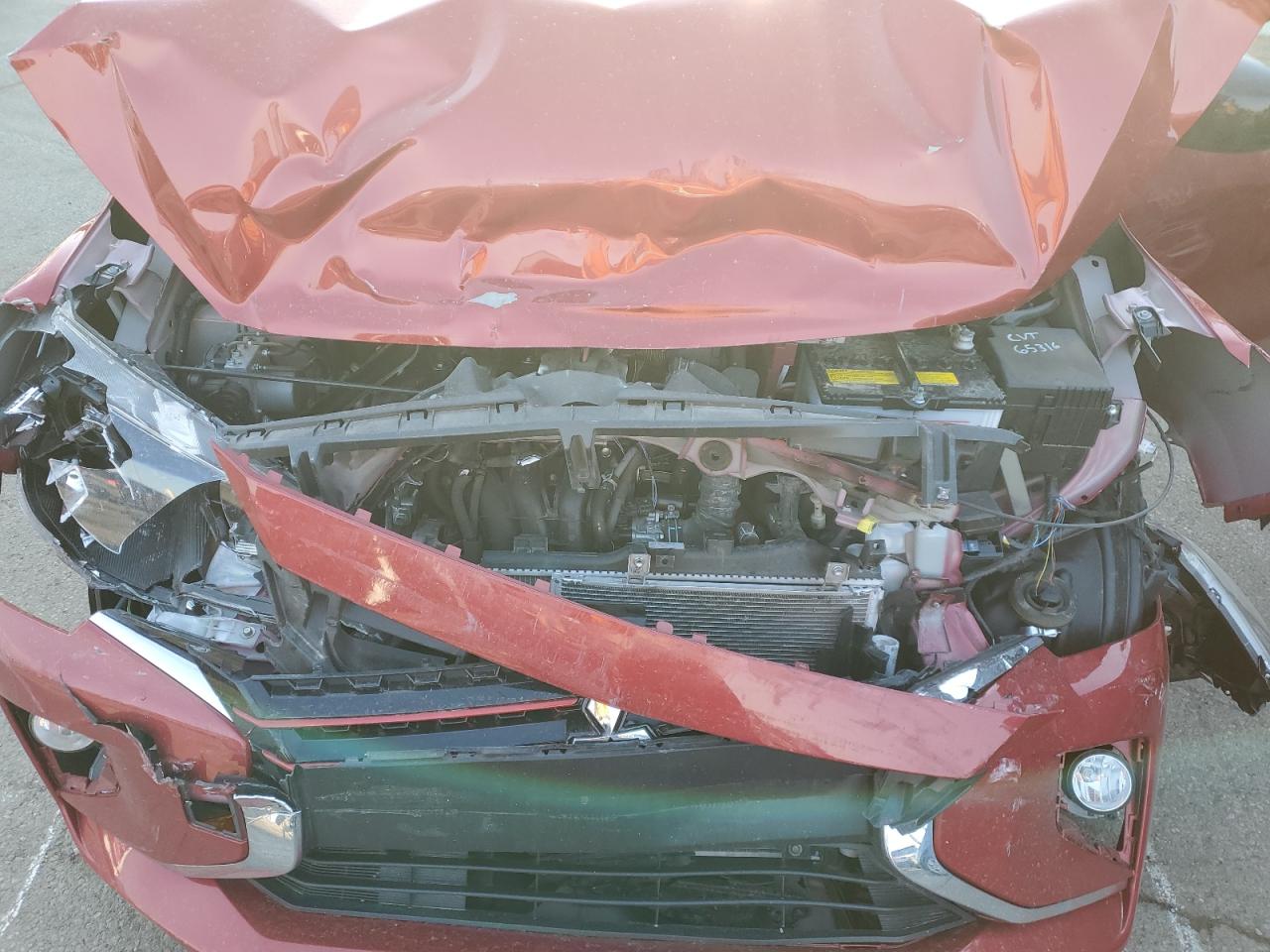 2022 Mitsubishi Mirage Se VIN: ML32AWHJ8NH009384 Lot: 48664685