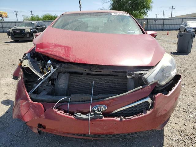  KIA FORTE 2016 Красный