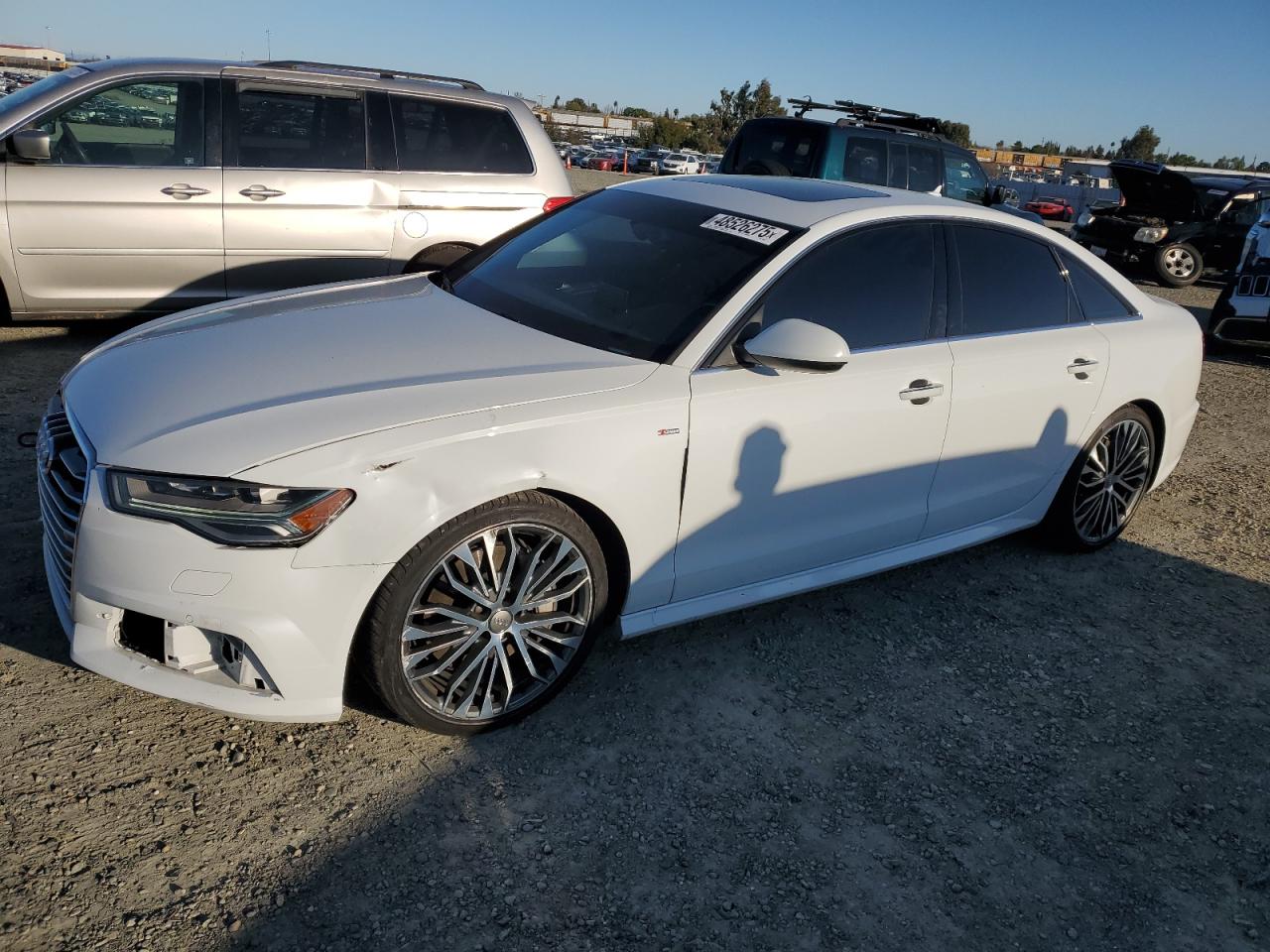 2016 Audi A6 Premium Plus للبيع في Antelope، CA - Front End