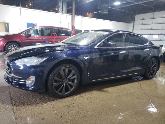 Хэтчбеки TESLA MODEL S 2013 Синий