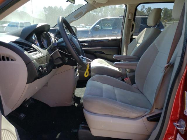  DODGE CARAVAN 2014 Bordowy