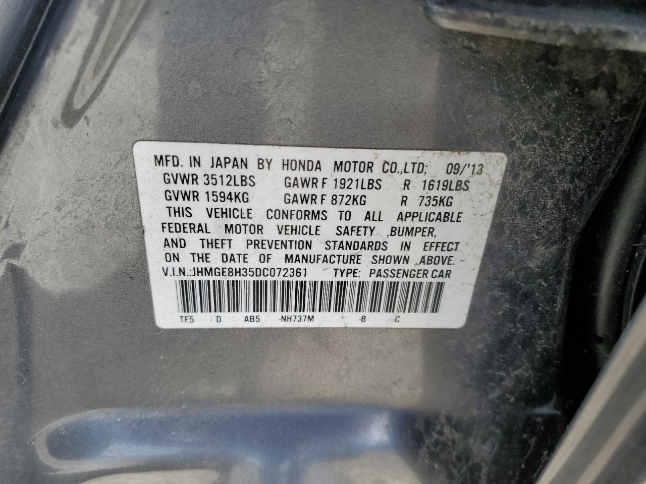 2013 Honda Fit - Image 12