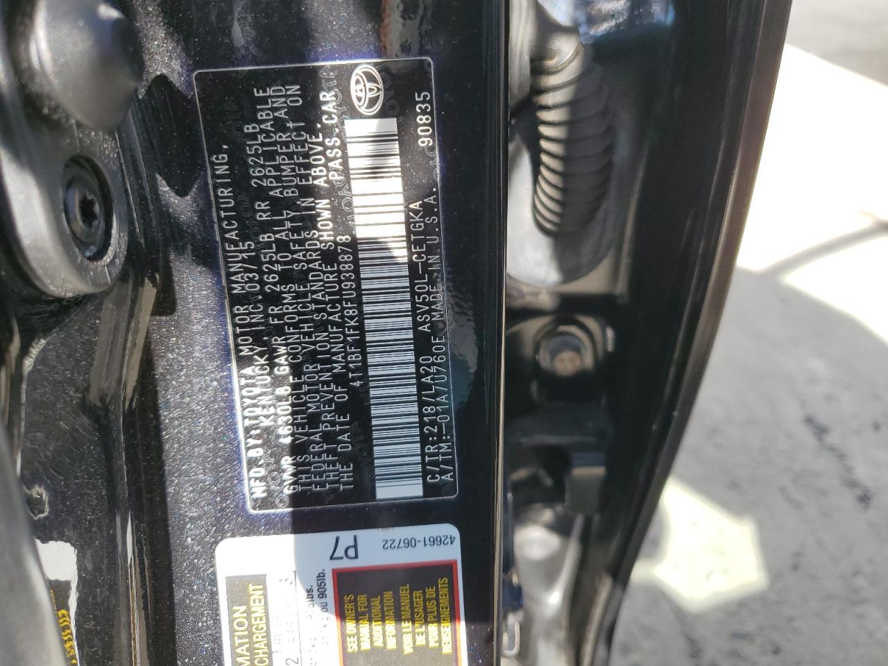 2015 Toyota Camry - Image 12