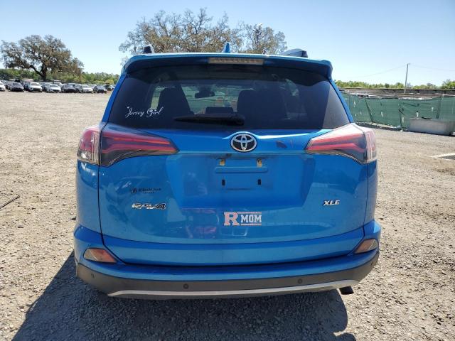  TOYOTA RAV4 2017 Синий