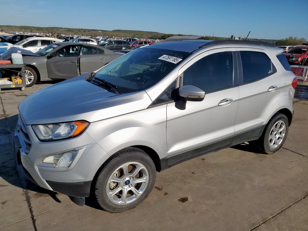 2020 Ford Ecosport Se na sprzedaż w Grand Prairie, TX - Undercarriage
