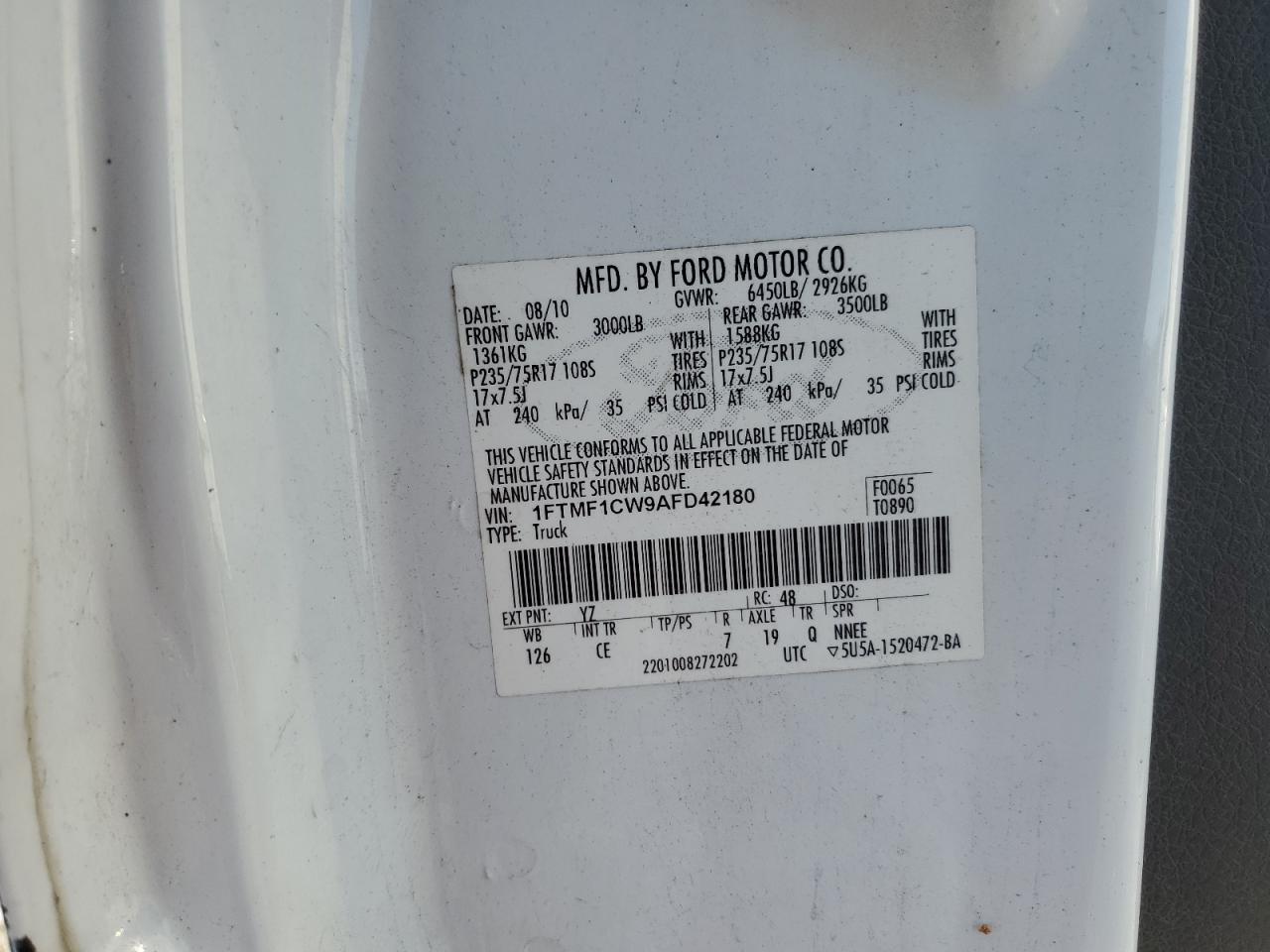 2010 Ford F-150 - Image 12