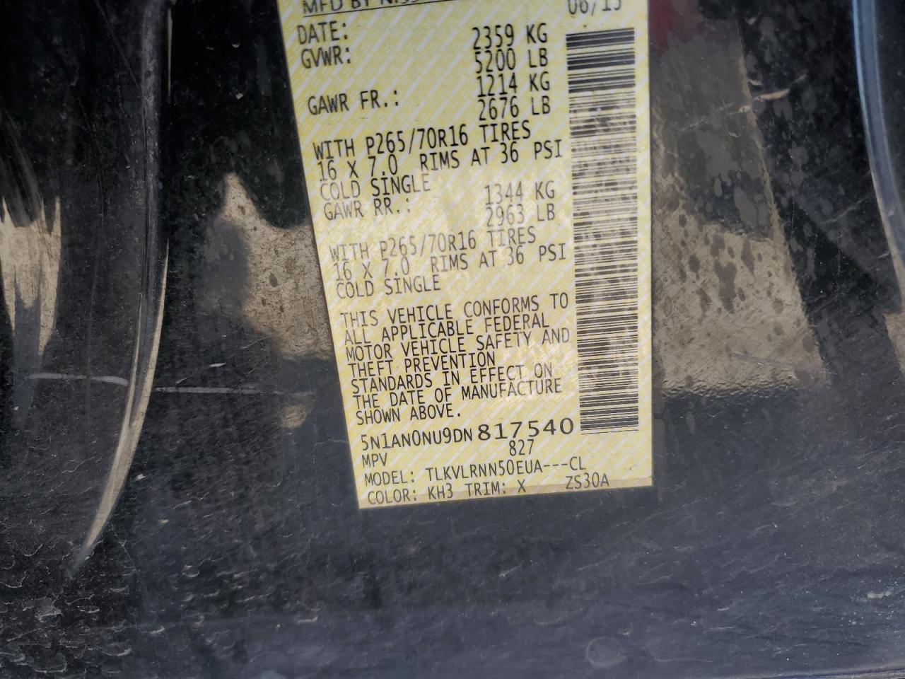 2013 Nissan XTerra - Image 13