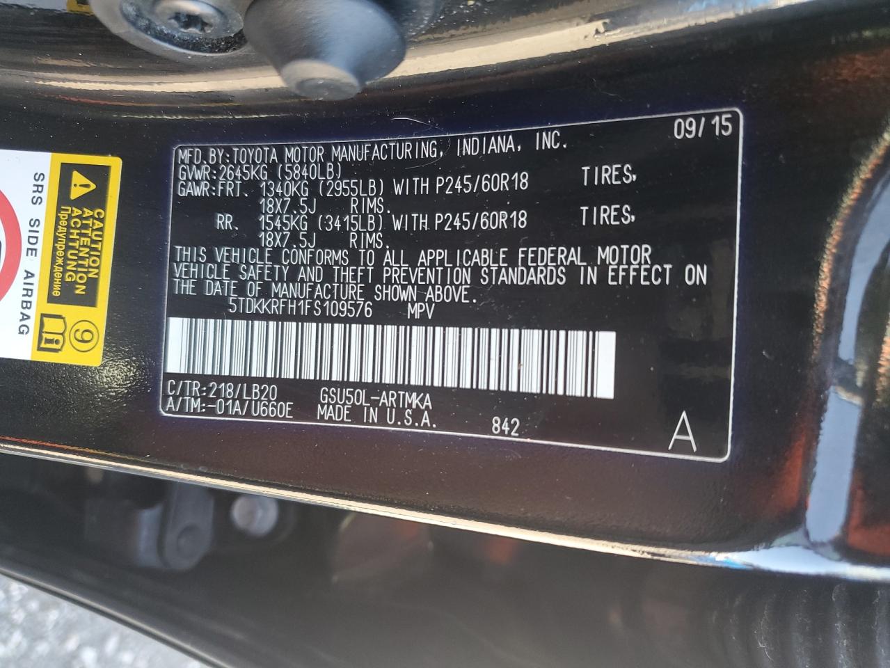 2015 Toyota Highlander - Image 13