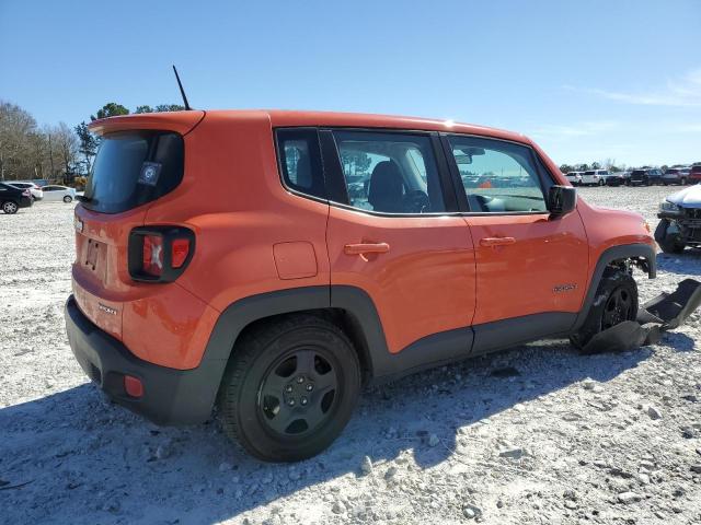  JEEP RENEGADE 2017 Pomarańczowy