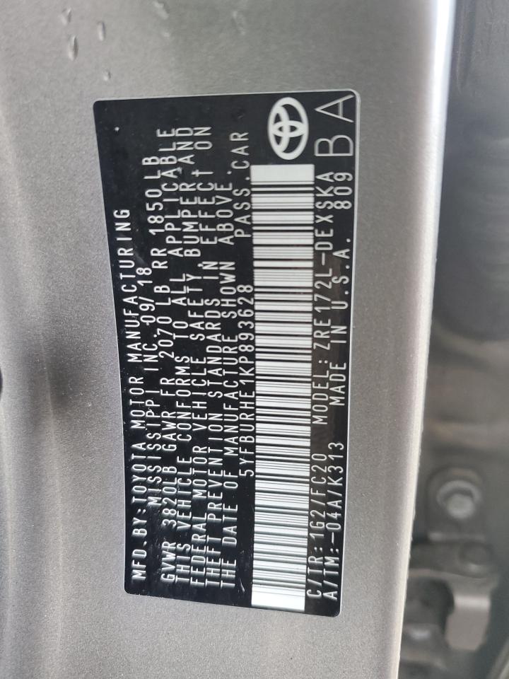2019 Toyota Corolla - Image 12