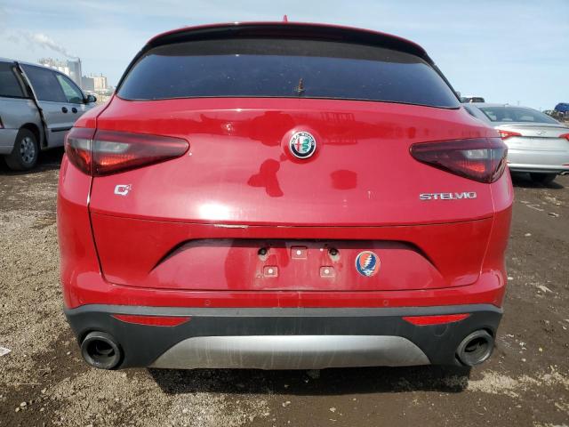  ALFA ROMEO STELVIO 2018 Червоний