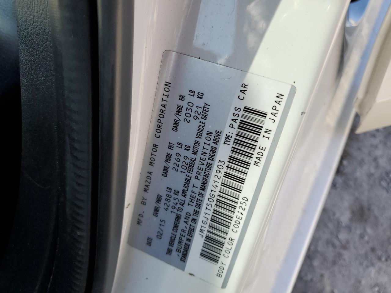 2016 Mazda 6 - Image 12
