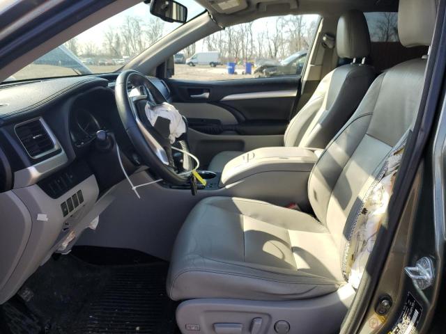  TOYOTA HIGHLANDER 2016 Gray