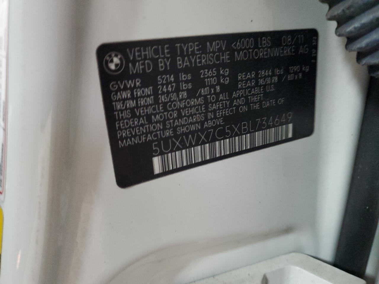 2011 BMW X3 - Image 13