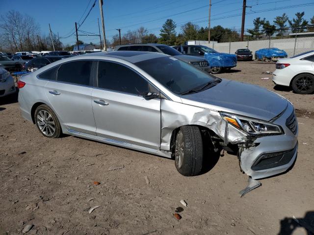  HYUNDAI SONATA 2016 Silver