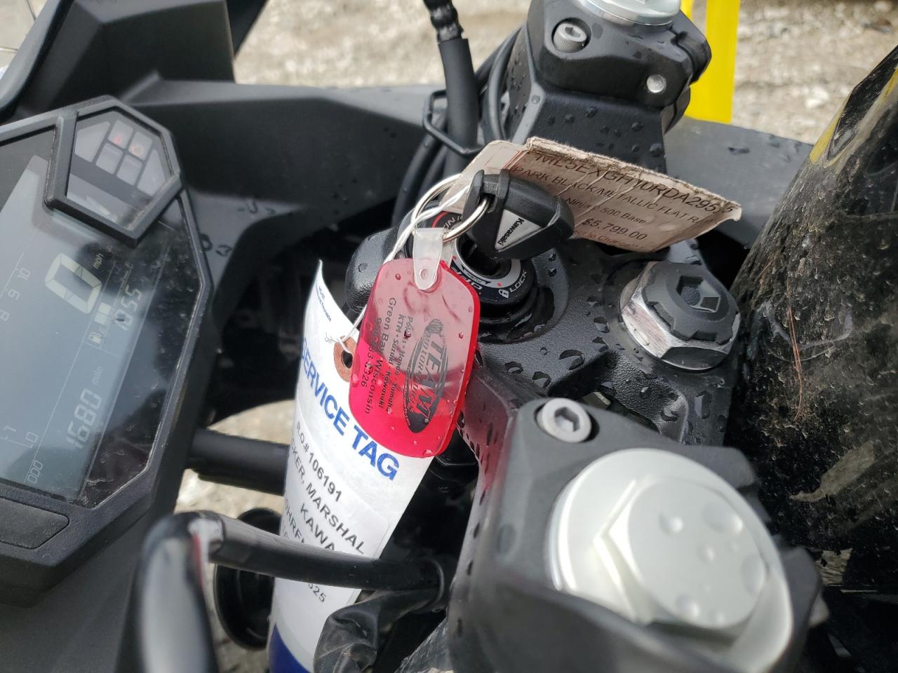 2024 Kawasaki Ex500 H VIN: ML5EXGH10RDA29525 Lot: 50995835