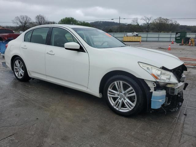  INFINITI G37 2013 White