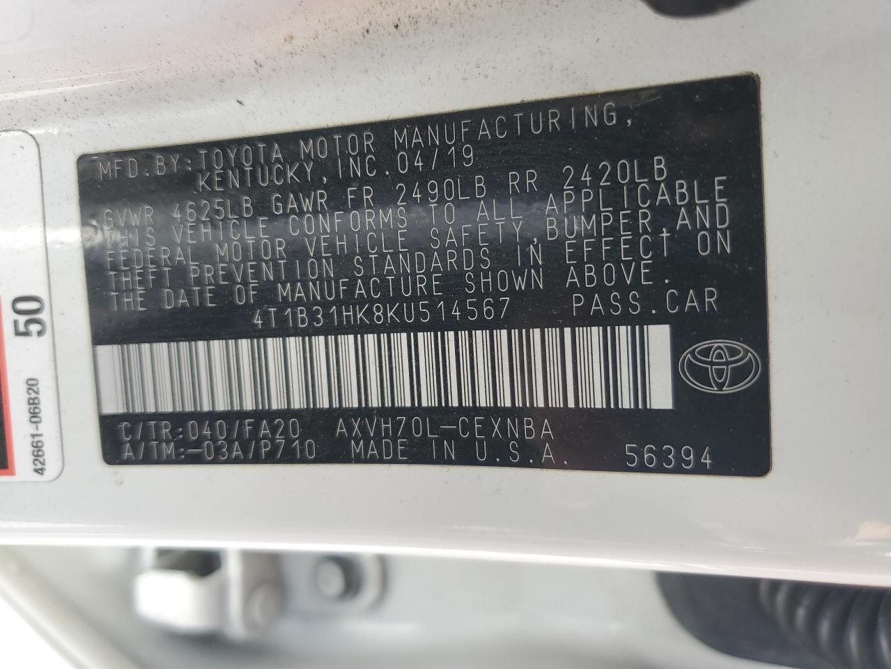 2019 Toyota Camry - Image 15