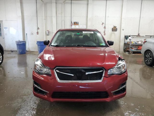  SUBARU IMPREZA 2016 Bordowy