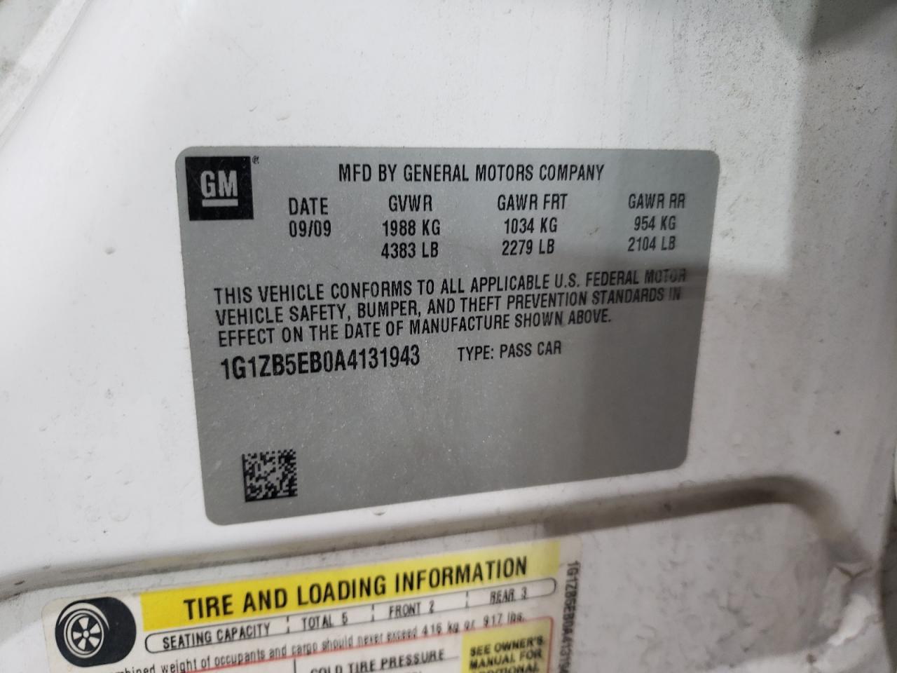 2010 Chevrolet Malibu - Image 12