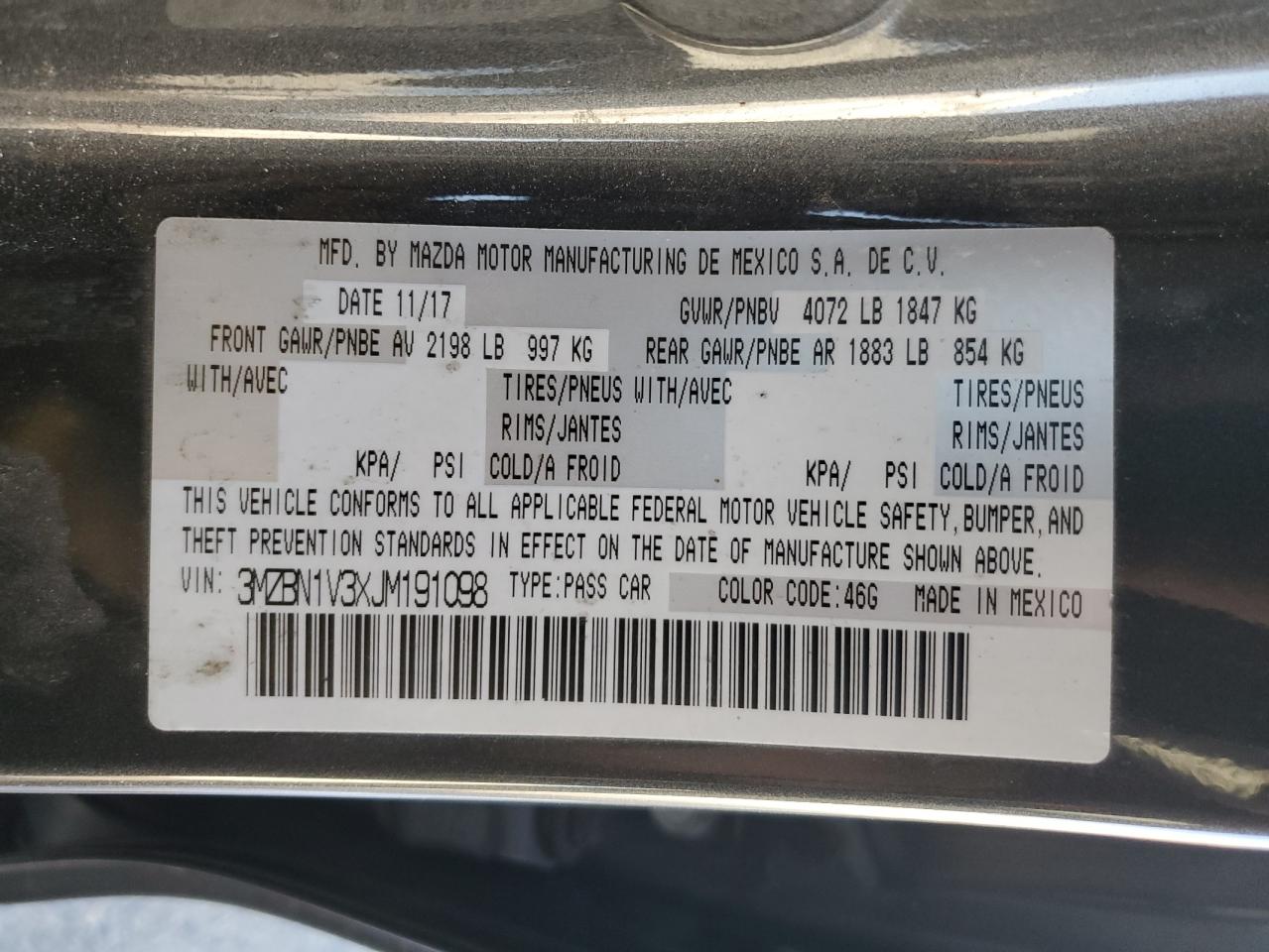 2018 Mazda 3 - Image 13