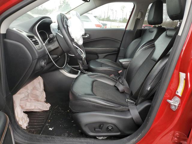  JEEP COMPASS 2018 Czerwony