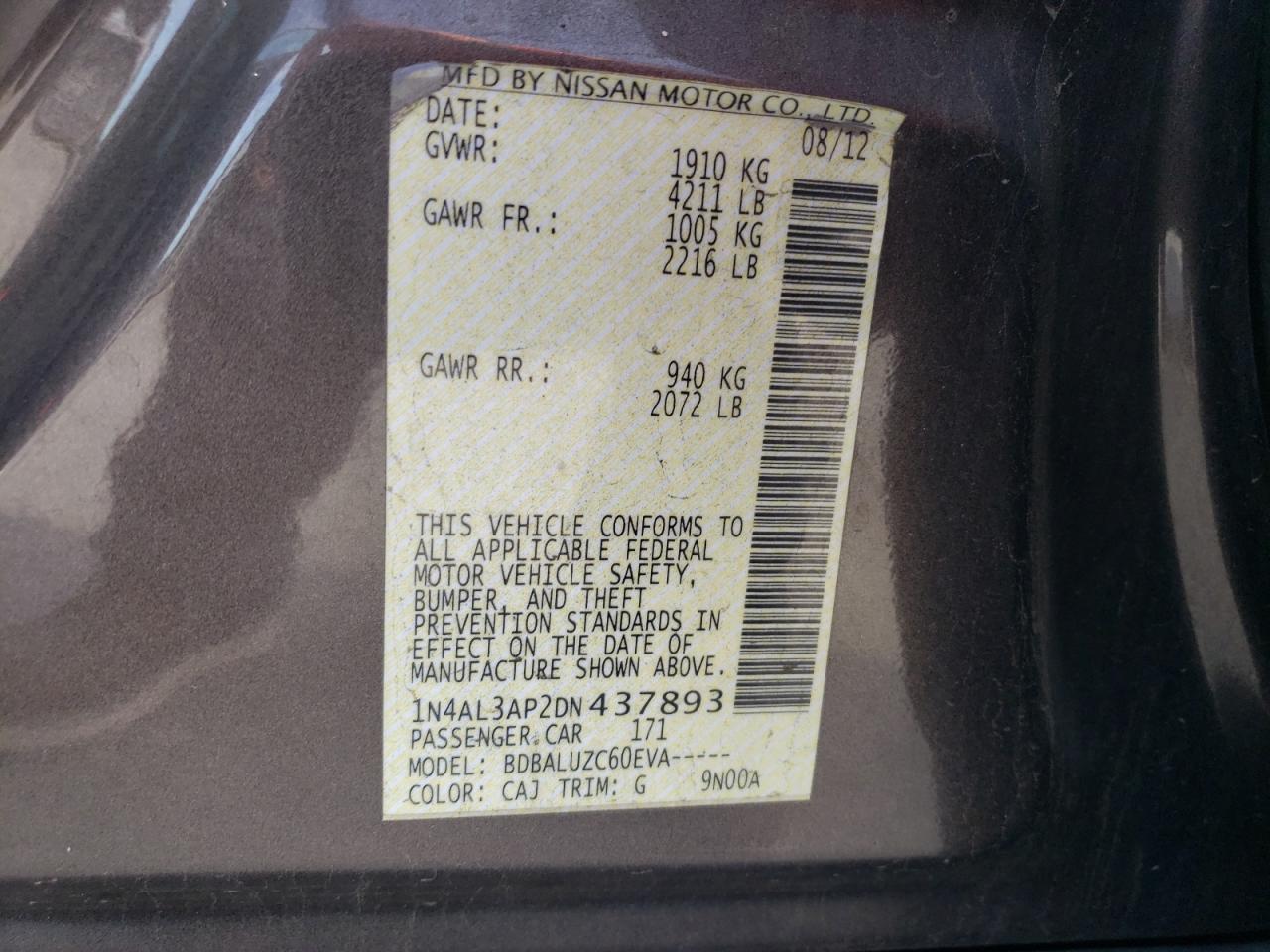 2013 Nissan Altima - Image 12