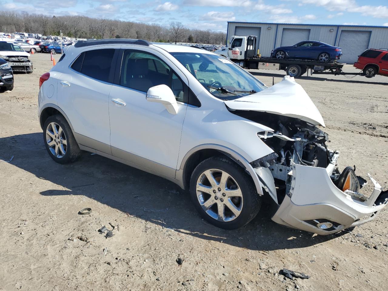 2015 BUICK ENCORE with FRONT END damage, VIN KL4CJGSBXFB035265