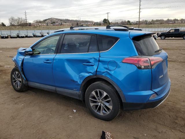  TOYOTA RAV4 2016 Синий
