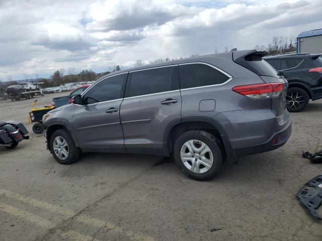  TOYOTA HIGHLANDER 2019 Szary