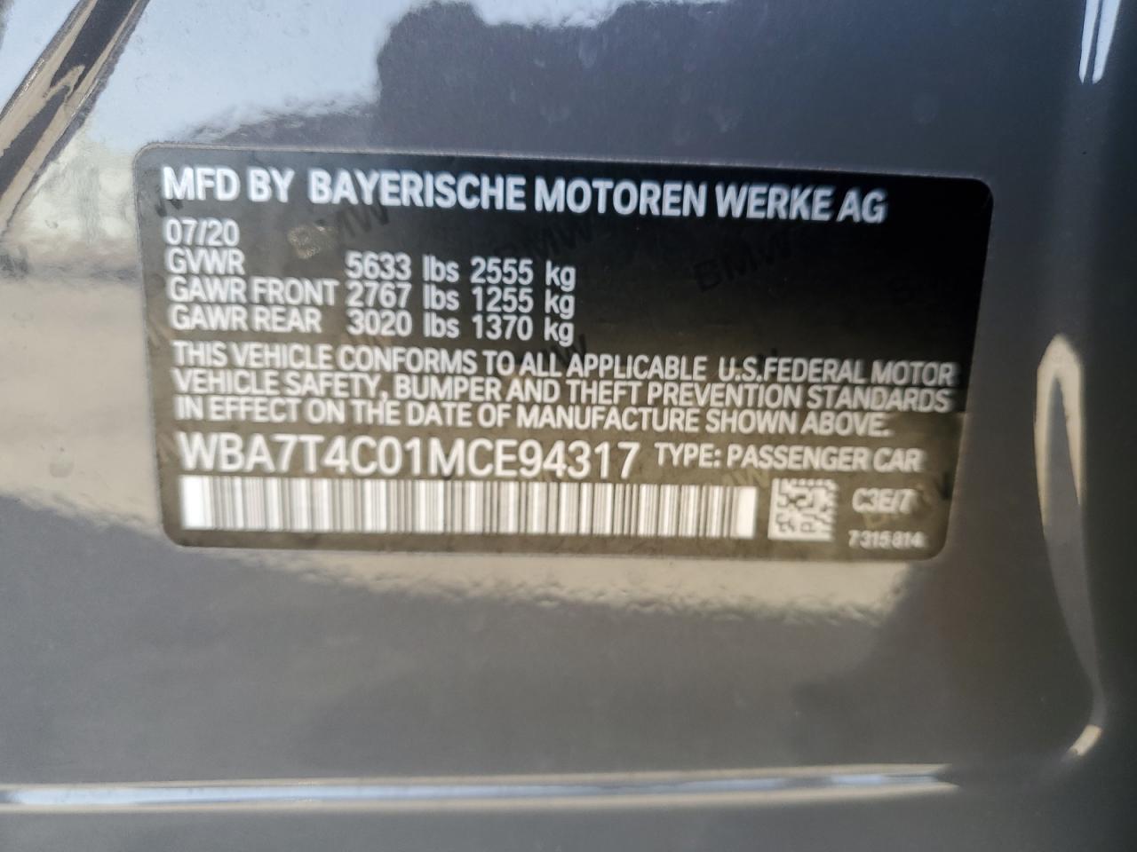 2021 BMW 7er - Image 12