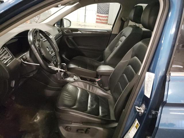  VOLKSWAGEN TIGUAN 2018 Синій