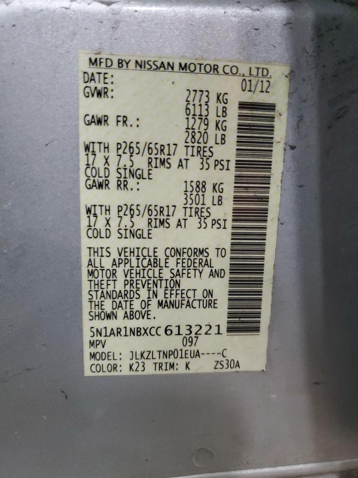 2012 Nissan Pathfinder - Image 13