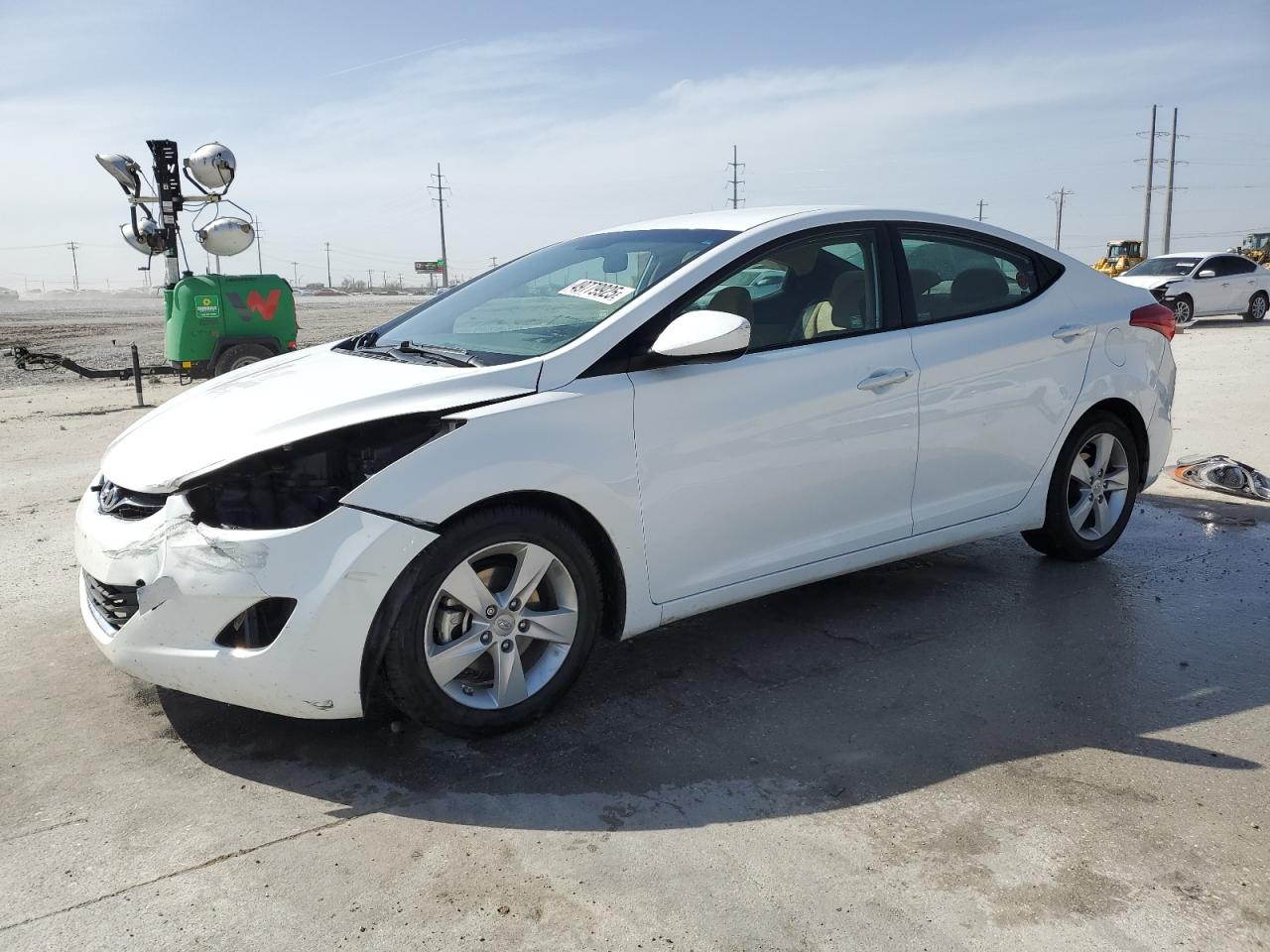 2013 Hyundai Elantra Gls იყიდება Haslet-ში, TX - Front End