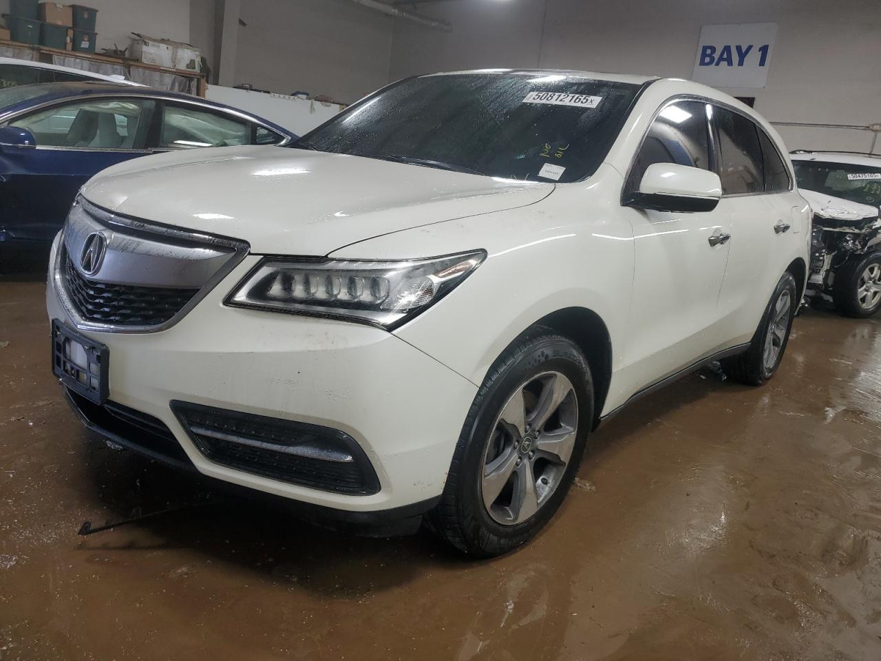 2016 Acura Mdx للبيع في Elgin، IL - Front End