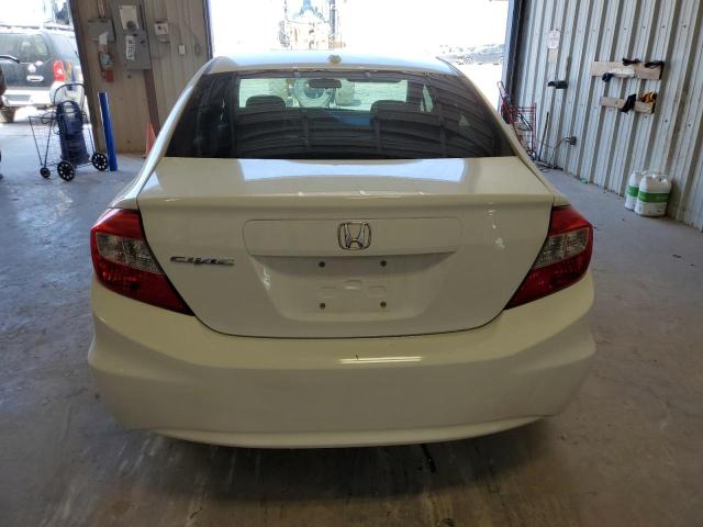 Седаны HONDA CIVIC 2012 Белы