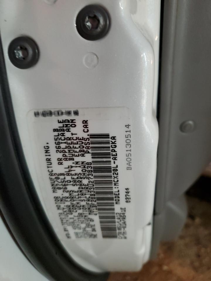 2003 Toyota Avalon Xl VIN: 4T1BF28B33U273838 Lot: 47420865
