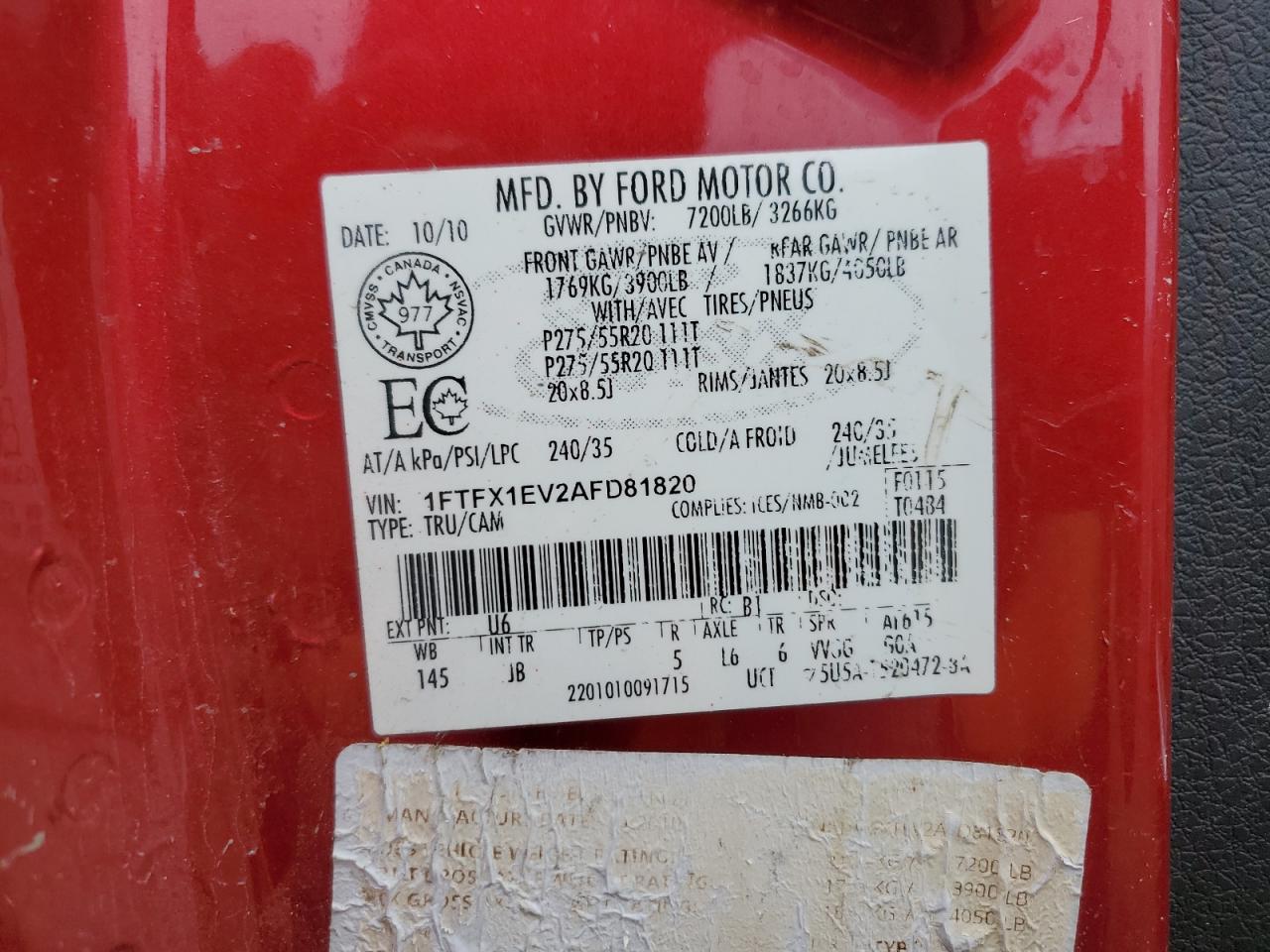 2010 Ford F-150 - Image 12