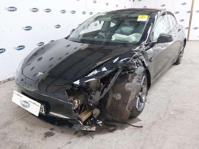 2022 TESLA MODEL 3 STANDARD RANGE +  for sale at Copart BELFAST