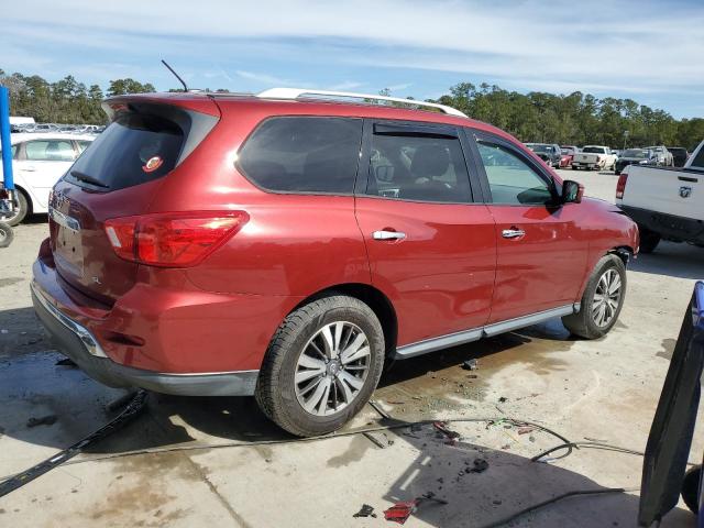  NISSAN PATHFINDER 2017 Czerwony