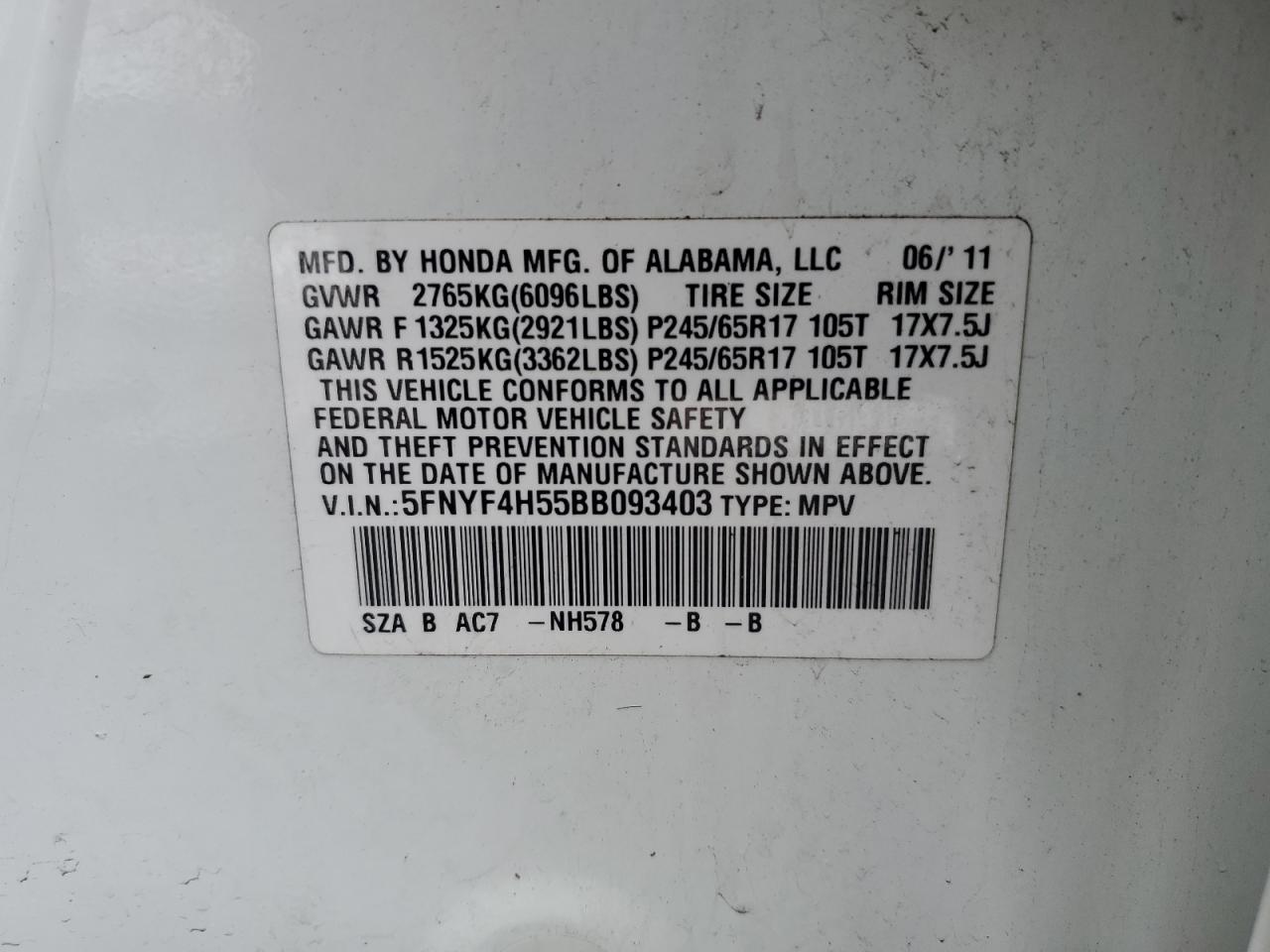 2011 Honda Pilot - Image 13