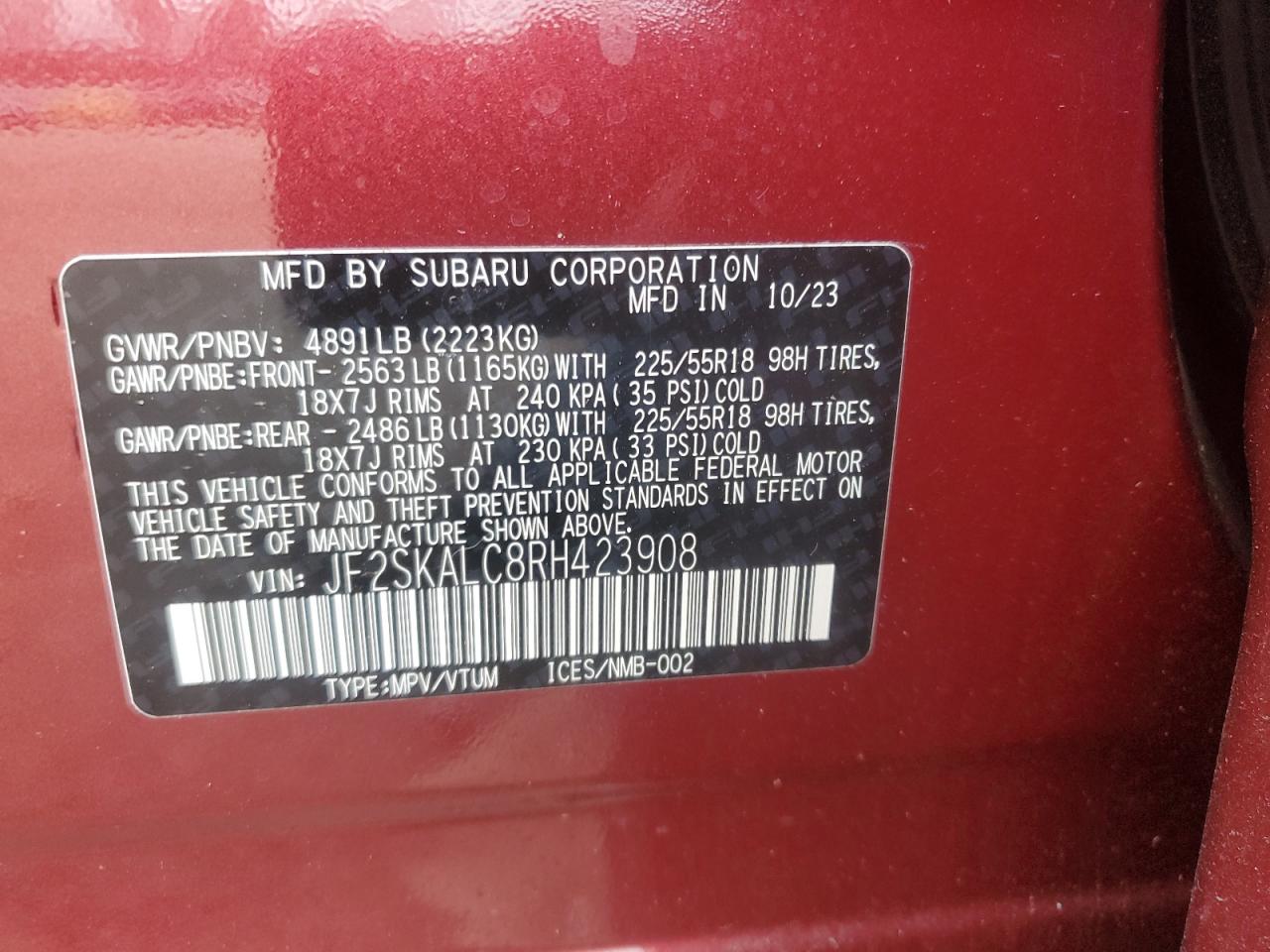 2024 Subaru Forester - Image 13
