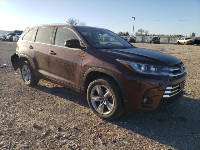  TOYOTA HIGHLANDER 2017 Burgundy