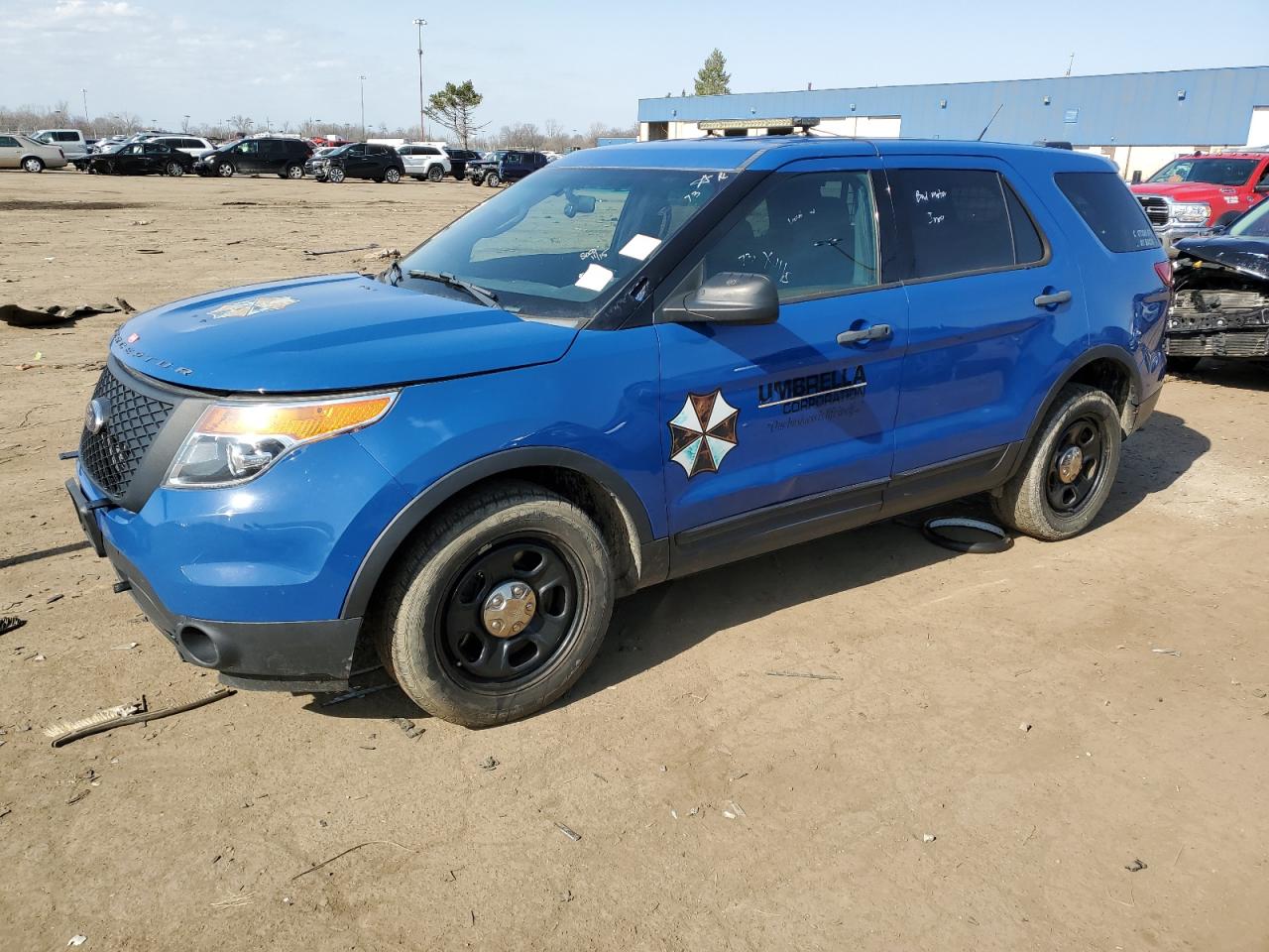 2015 Ford Explorer Police Interceptor for Sale in Woodhaven, MI - Rear End